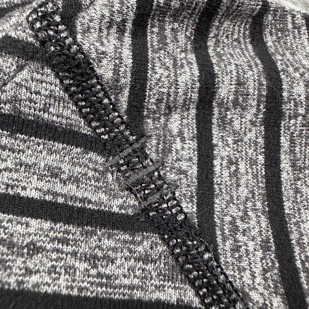Lululemon Hoodie Small Gray Black Quarter Zip Sweat Session Performance Mens - Picture 15 of 16